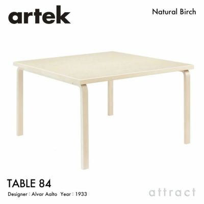 Artek アルテック TABLE 90D テーブル 90D サイズ：Φ48×44cm 厚み 3cm 3本脚 カラー：３色  デザイン：アルヴァ・アアルト | アトラクト・オンラインショップ