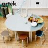 Artek アルテック TABLE 96 テーブル 96 サイズ：W150cm 厚み 4cm 4本脚 カラー：３色 デザイン：アルヴァ・アアルト