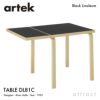 Artek アルテック DROP-LEAF TABLE DL81C ドロップリーフ テーブル 81C サイズ：W79 / 112.5cm 厚み 4cm 4本脚 カラー：３色 デザイン：アルヴァ・アアルト