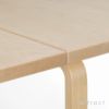 Artek アルテック DROP-LEAF TABLE DL81C ドロップリーフ テーブル 81C サイズ：W79 / 112.5cm 厚み 4cm 4本脚 カラー：３色 デザイン：アルヴァ・アアルト