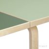 【特別モデル】 Artek アルテック DROP-LEAF TABLE DL81C ドロップリーフ テーブル 81C サイズ：W79 / 112.5cm 厚み 4cm 4本脚 ツートンカラー：３色 デザイン：アルヴァ・アアルト