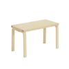 Artek アルテック BENCH 153B ベンチ 153B ソリッドトップ サイズ：72.5×40cm バーチ材 カラー：3色 デザイン：アルヴァ・アアルト