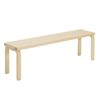 Artek アルテック BENCH 168B ベンチ 168B ソリッドトップ サイズ：150×35cm バーチ材 カラー：3色 デザイン：アルヴァ・アアルト