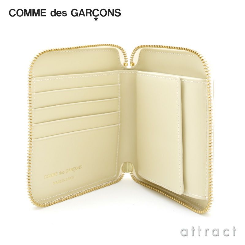Comme des Garcons コム デ ギャルソン Pocket ポケット Wallets ウォレット Classic クラシック Classic Leather Line ラウンドジップ ウォレット 財布 （SA 2100）