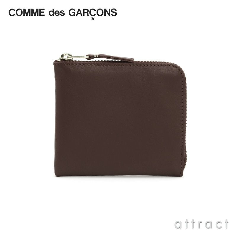 Comme des Garcons コム デ ギャルソン Pocket ポケット Wallets ウォレット Classic クラシック Classic Leather Line L字ジップ ウォレット コインケース 財布 （SA 3100）