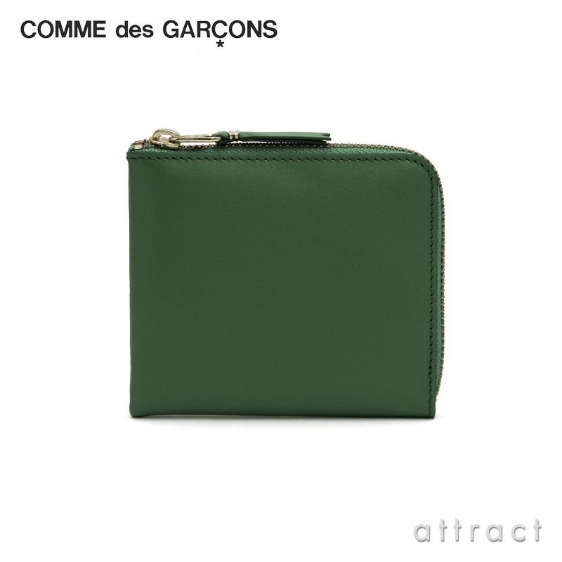 Comme des Garcons コム デ ギャルソン Pocket ポケット Wallets ウォレット Classic クラシック Classic Leather Line L字ジップ ウォレット コインケース 財布 （SA 3100）