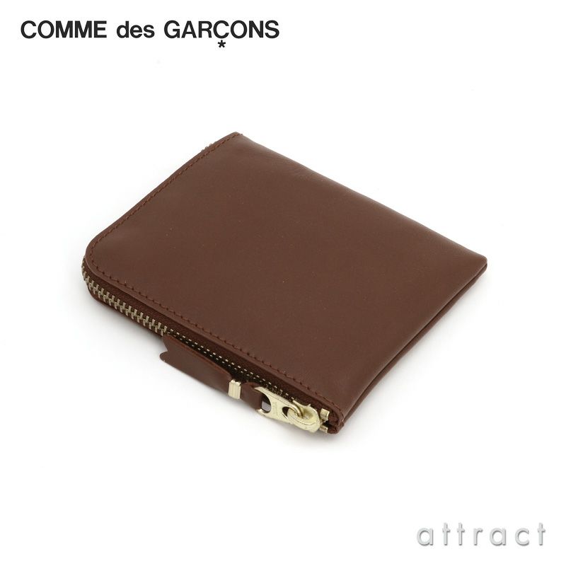 Comme des Garcons コム デ ギャルソン Pocket ポケット Wallets ウォレット Classic クラシック Classic Leather Line L字ジップ ウォレット コインケース 財布 （SA 3100）