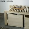 FRITZ HANSEN フリッツ・ハンセン SKAGERAK スカゲラック コレクション Cutter Bench カッター ベンチ デザイン：ニルス・ヴァス