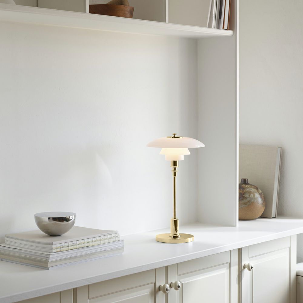 Louis Poulsen ルイスポールセン PH 2/1 Portable Table ポータブル テーブルランプ スタンドライト Φ200mm カラー：真鍮・メタライズド（ブラス） 