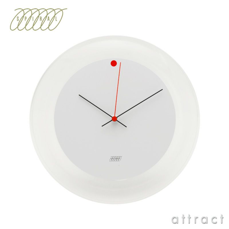 SPIRAL スパイラル 風船 ウォールクロック Wall Clock #2081 タイプ：4種類 Φ280mm デザイン：倉俣 史朗 ※長期欠品中のため納期別途ご案内