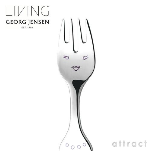 GEORG JENSEN ジョージ・ジェンセン Alfredo アルフレッド Twist Family ツイストファミリー カトラリーセット 4本入り カラー：シルバー デザイン：アルフレッド・ハベリ