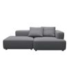 FRITZ HANSEN フリッツ・ハンセン ALPHABET SOFA アルファベットソファ PL240-5 2シーター ソファ W240cm コーナー位置：右コーナー Karakorum カラコルム カラー：7色 （単色張り） デザイン：ピエロ・リッソーニ ※クッション別売り