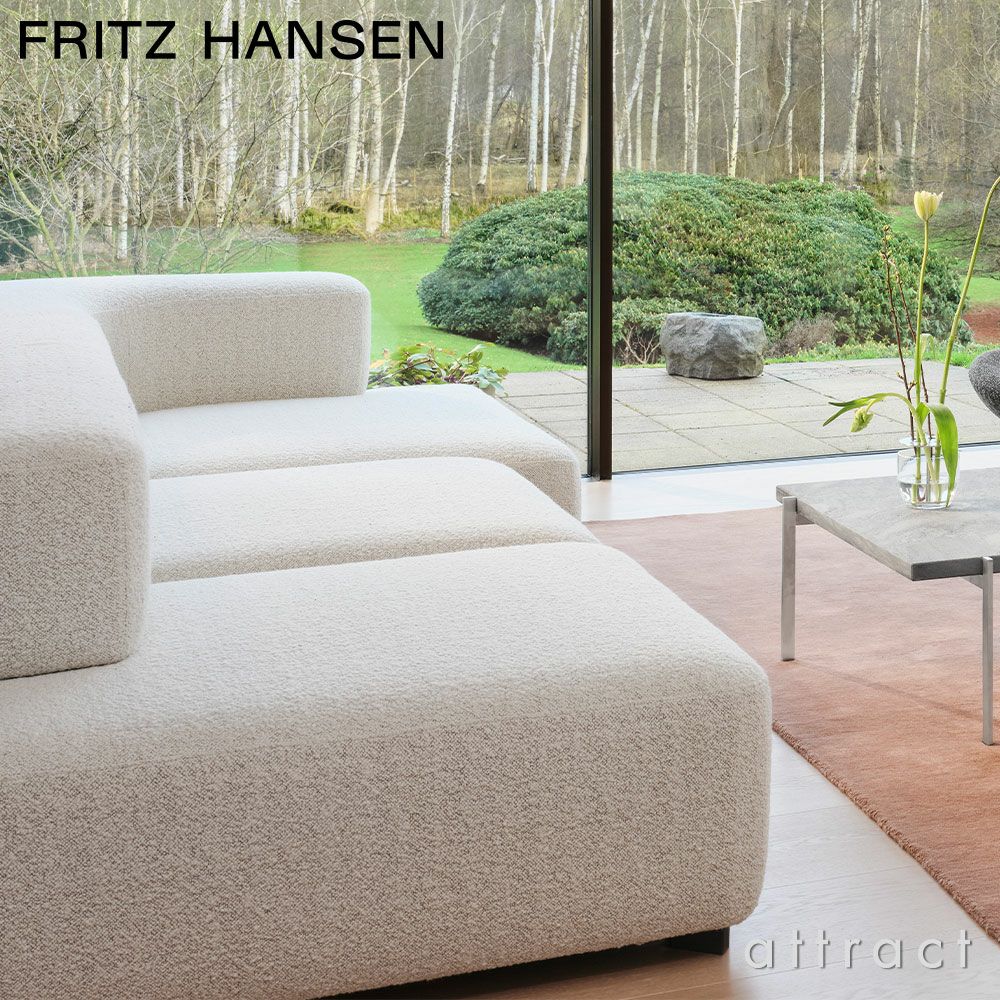 FRITZ HANSEN フリッツ・ハンセン ALPHABET SOFA アルファベットソファ PL240-5 2シーター ソファ W240cm コーナー位置：右コーナー Karakorum カラコルム カラー：7色 （単色張り） デザイン：ピエロ・リッソーニ ※クッション別売り