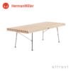 Herman Miller ハーマンミラー Nelson Platform Bench ネルソン プラットフォームベンチ サイズ：3種類 メタルベース トップ：メープル デザイン：ジョージ・ネルソン