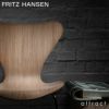 FRITZ HANSEN フリッツ・ハンセン SERIES 7 セブンチェア 3107 チェア ナチュラルウッド カラー：ウォルナット ベースカラー：ブラウンブロンズ粉体塗装 デザイン：アルネ・ヤコブセン