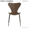 FRITZ HANSEN フリッツ・ハンセン SERIES 7 セブンチェア 3107 チェア ナチュラルウッド カラー：ウォルナット ベースカラー：ブラウンブロンズ粉体塗装 デザイン：アルネ・ヤコブセン