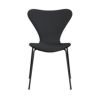 FRITZ HANSEN フリッツ・ハンセン SERIES 7 セブンチェア 3107 チェア フロントパディング カラードアッシュ カラー：ブラック 張地：Christianshavn クリスチャンハウン ファブリックカラー：グレー（1173） ベースカラー：ブラック粉体塗装 デザイン：アルネ・ヤコブセン