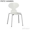 FRITZ HANSEN フリッツ・ハンセン ANT アリンコチェア 3101 チェア 4本脚 カラードアッシュ カラー：ホワイト ベースカラー：クローム仕上げ