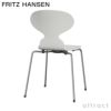 FRITZ HANSEN フリッツ・ハンセン ANT アリンコチェア 3101 チェア 4本脚 カラードアッシュ カラー：ホワイト ベースカラー：クローム仕上げ