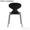 FRITZ HANSEN フリッツ・ハンセン ANT アリンコチェア 3101 チェア 4本脚 カラードアッシュ カラー：ブラック ベースカラー：ブラック粉体塗装仕上げ デザイン：アルネ・ヤコブセン