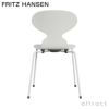 FRITZ HANSEN フリッツ・ハンセン ANT アリンコチェア 3101 チェア 4本脚 カラードアッシュ カラー：ホワイト ベースカラー：ホワイト粉体塗装仕上げ