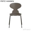 FRITZ HANSEN フリッツ・ハンセン ANT アリンコチェア 3101 チェア 4本脚 カラードアッシュ カラー：ディープクレイ ベースカラー：ブラウンブロンズ粉体塗装仕上げ