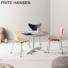 FRITZ HANSEN フリッツ・ハンセン ANT アリンコチェア 3101 子供用チェア カラードアッシュ カラー：ミッドナイトブルー ベースカラー：クローム仕上げ