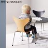 FRITZ HANSEN フリッツ・ハンセン ANT アリンコチェア 3101 子供用チェア カラードアッシュ カラー：ミッドナイトブルー ベースカラー：クローム仕上げ