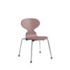 FRITZ HANSEN フリッツ・ハンセン ANT CHILDREN'S CHAIR アリンコチェア 子供用チェア 3101 カラードアッシュ カラー：ローズ ベースカラー：クローム仕上げ デザイン：アルネ・ヤコブセン