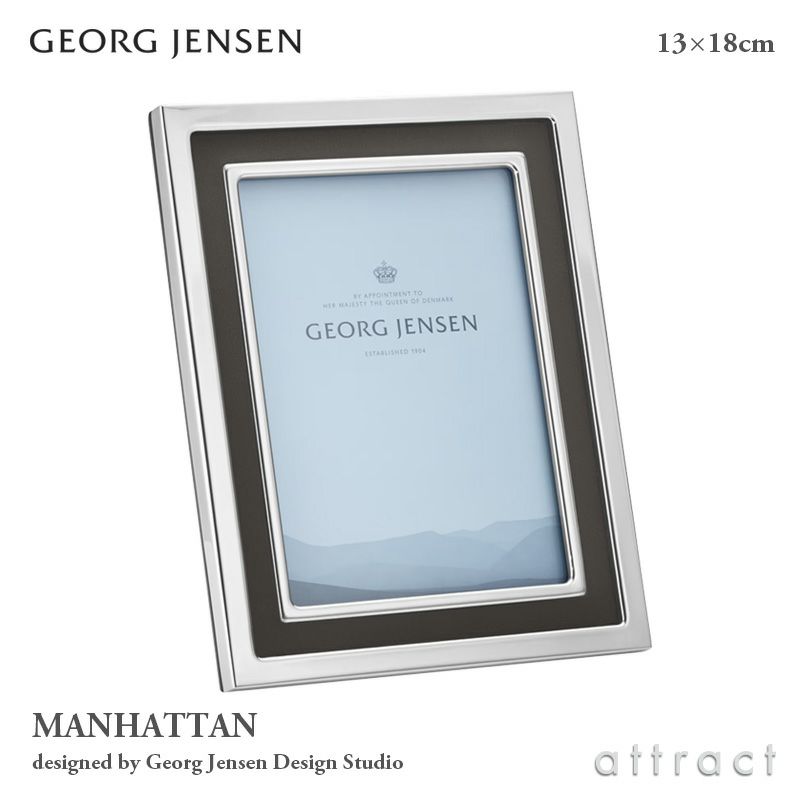 GEORG JENSEN ジョージ・ジェンセン MANHATTAN Picture Frame マンハッタン ピクチャーフレーム Mサイズ 13×18cm 