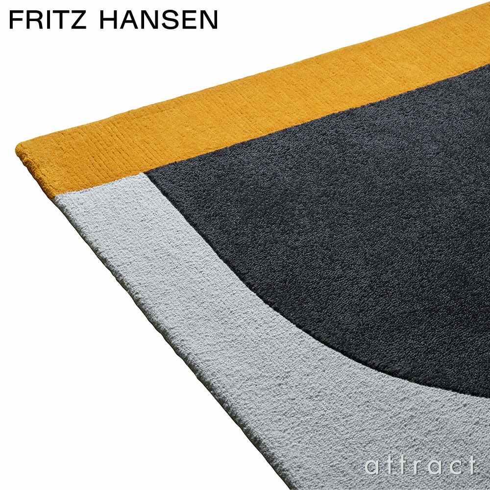 FRITZ HANSEN フリッツ・ハンセン RUG ラグ OCRE オークル 103×130cm