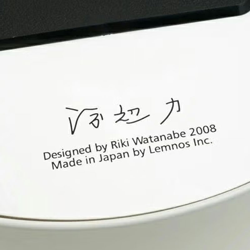 Lemnos レムノス RIKI STEEL CLOCK リキ スチールクロック WR08-25 ウォールクロック 壁掛け時計 Φ204mm