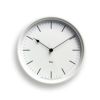 Lemnos レムノス RIKI STEEL CLOCK リキ スチールクロック WR08-24 ウォールクロック 壁掛け時計 電波時計 Φ204mm