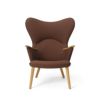 Carl Hansen & Son カール・ハンセン＆サン CH78 ラウンジチェア ママ ベアチェア オーク オイルフィニッシュ ファブリック：Umber アンバー 5色 ネックピロー無し