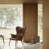 Carl Hansen & Son カール・ハンセン＆サン CH78 ラウンジチェア ママ ベアチェア オーク オイルフィニッシュ ファブリック：Umber アンバー 5色 ネックピロー無し