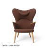 Carl Hansen & Son カール・ハンセン＆サン CH78 ラウンジチェア ママ ベアチェア オーク オイルフィニッシュ ファブリック：Umber アンバー