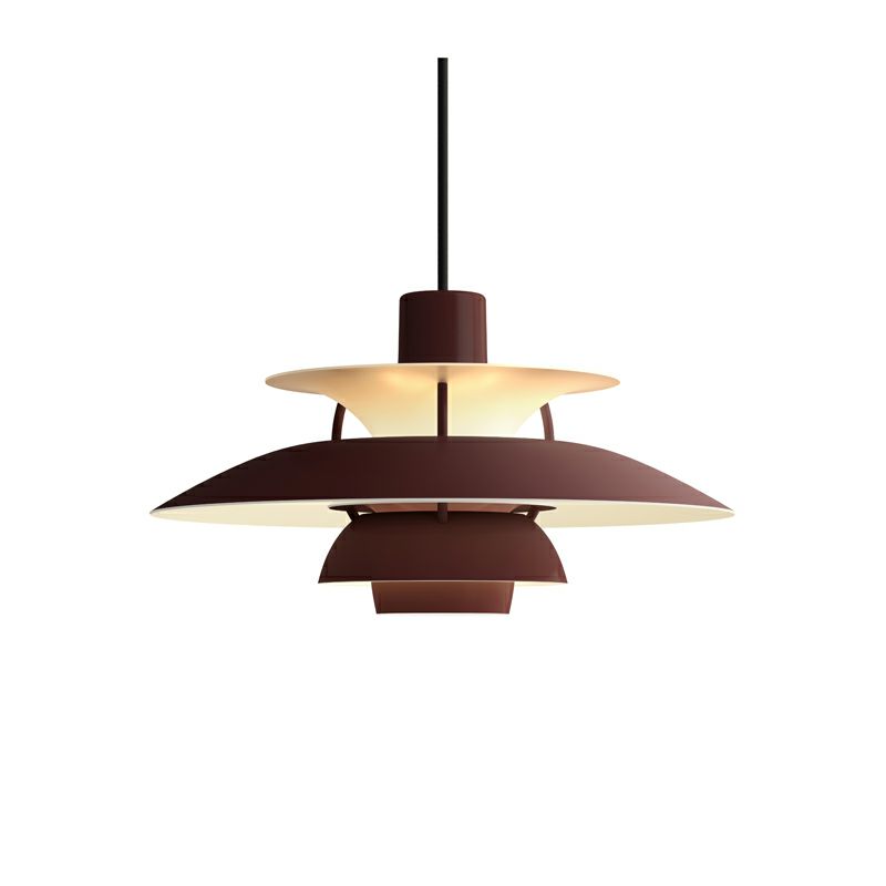 Louis Poulsen ルイスポールセン PH 5 Mini Monochrome ミニ モノクローム 直径:30cm ペンダントライト カラー：モノクローム バーガンディー