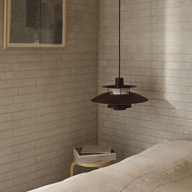 Louis Poulsen ルイスポールセン PH 5 Mini Monochrome ミニ モノクローム 直径:30cm ペンダントライト カラー：モノクローム バーガンディー