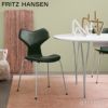 FRITZ HANSEN フリッツ・ハンセン GRAND PRIX グランプリチェア 3130 チェア フルパディング　張地：ピュアレザー（フォレストグリーン）