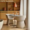 FRITZ HANSEN フリッツ・ハンセン MONOLIT モノリット CM221 ダイニングチェア レザーパイピングありモデル