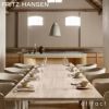 FRITZ HANSEN フリッツ・ハンセン MONOLIT モノリット CM221 ダイニングチェア レザーパイピングありモデル