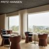 FRITZ HANSEN フリッツ・ハンセン MONOLIT モノリット CM221 ダイニングチェア レザーパイピングありモデル