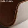 FRITZ HANSEN フリッツ・ハンセン MONOLIT モノリット CM221 ダイニングチェア レザーパイピングありモデル