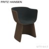 FRITZ HANSEN フリッツ・ハンセン MONOLIT モノリット CM221 ダイニングチェア レザーパイピングありモデル