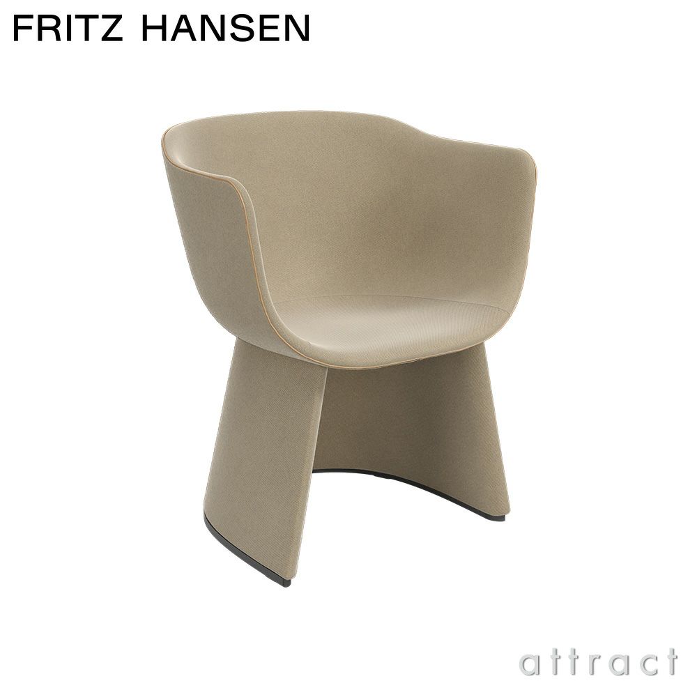 FRITZ HANSEN フリッツ・ハンセン MONOLIT モノリット CM231 ラウンジチェア レザーパイピングありモデル