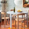 HAY ヘイ Rey Chair レイ チェア SH46.5cm スタッキング可 ベニヤ ビーチ 塗装仕上げ カラー：9色 デザイン：ブルーノ・レイ