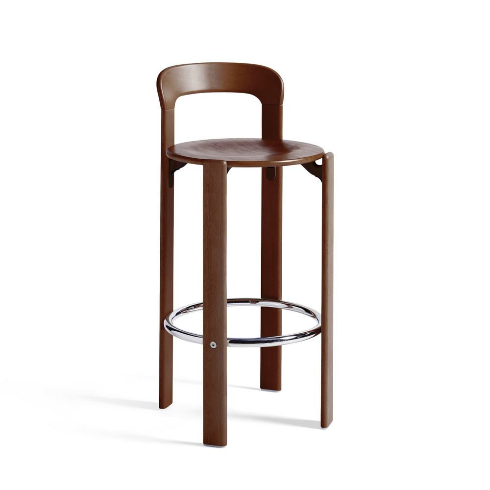 HAY ヘイ Rey Bar Stool レイ バー スツール High ハイタイプ SH75cm ベニヤ ビーチ 塗装仕上げ カラー：5色 デザイン：ブルーノ・レイ