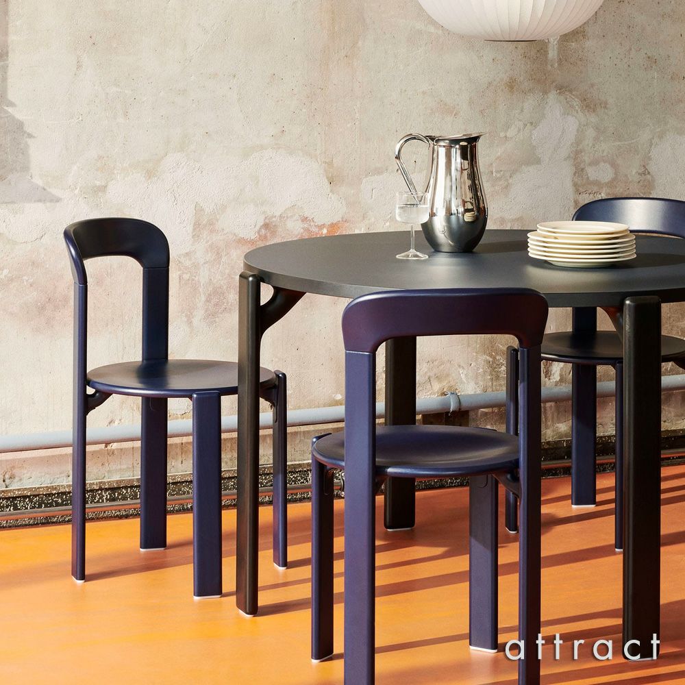 HAY ヘイ Rey Table レイ テーブル ダイニングテーブル Φ120cm ベニヤ ビーチ 塗装仕上げ カラー：5色 デザイン：ブルーノ・レイ