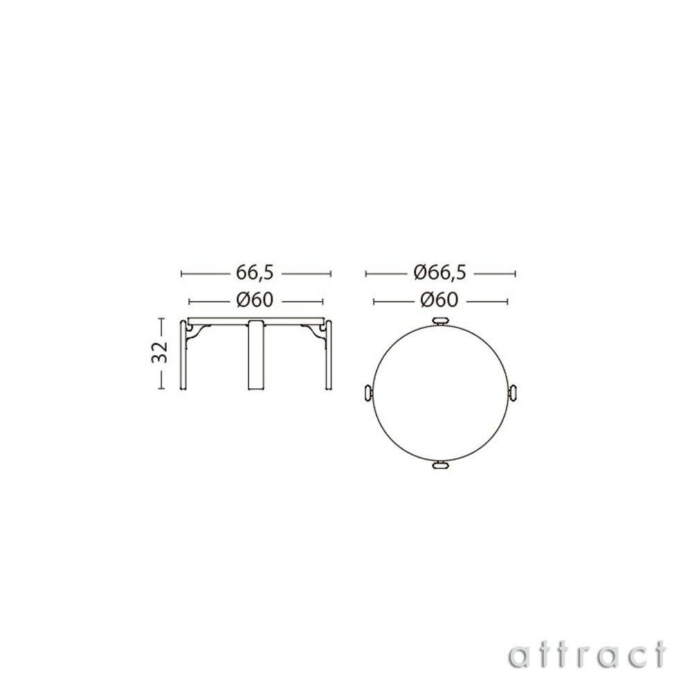 HAY ヘイ Rey Coffee Table レイ コーヒーテーブル サイドテーブル Φ60cm ベニヤ ビーチ 塗装仕上げ カラー：5色 デザイン：ブルーノ・レイ