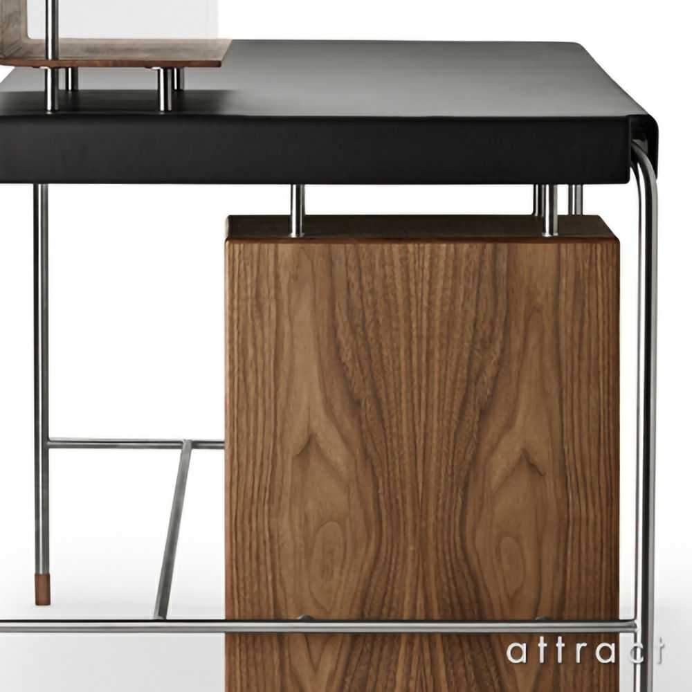 Carl Hansen & Son カール・ハンセン＆サン AJ52 デスク Society Table ソサエティテーブル サイズ：W160cm 天板レザー：2色 ウォルナット (オイルフィニッシュ) デザイン：アルネ・ヤコブセン